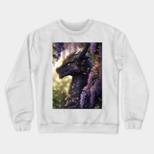 Wisteria Dragon Crewneck Sweatshirt